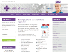 Tablet Screenshot of criticalsecond.com